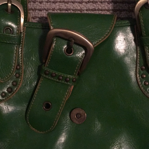 River Island Vintage Green Purse - Picture 2 of 4